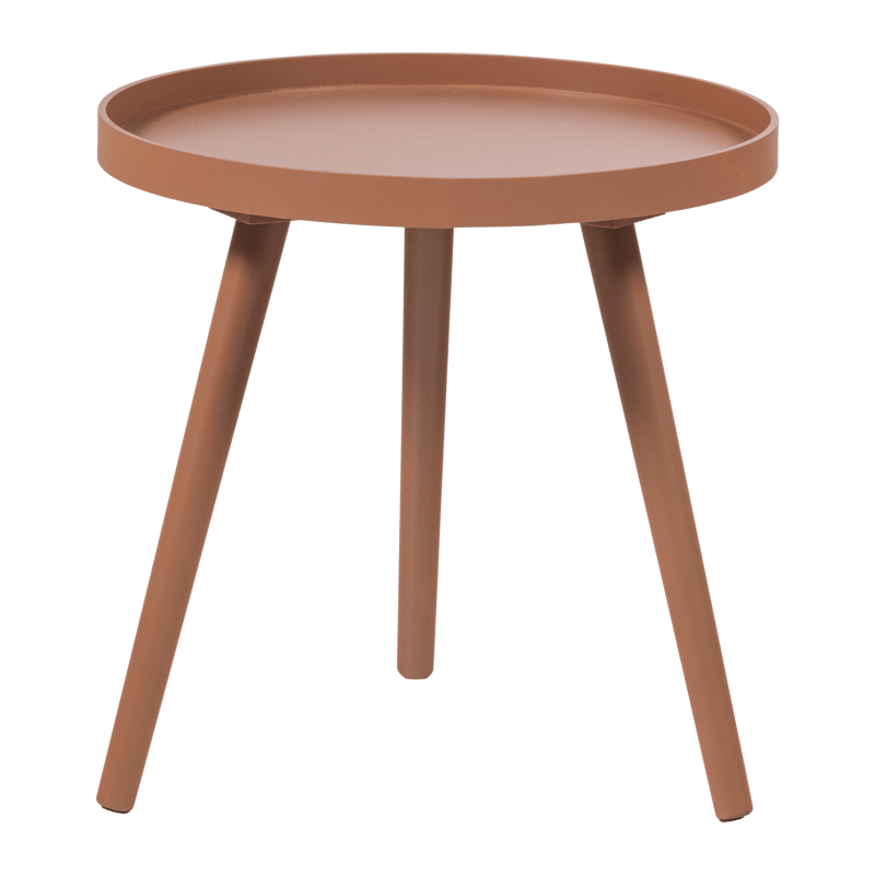 Sidobord Sasha 41 cm Rund - Gammalrosa - Möbler - Bord & matgrupp - Avlastningsbord & sidobord - Lampbord & sidobord