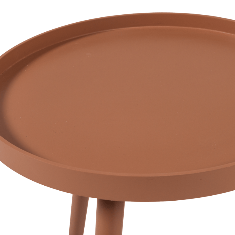 Sidobord Sasha 41 cm Rund - Gammalrosa - Möbler - Bord & matgrupp - Avlastningsbord & sidobord - Lampbord & sidobord