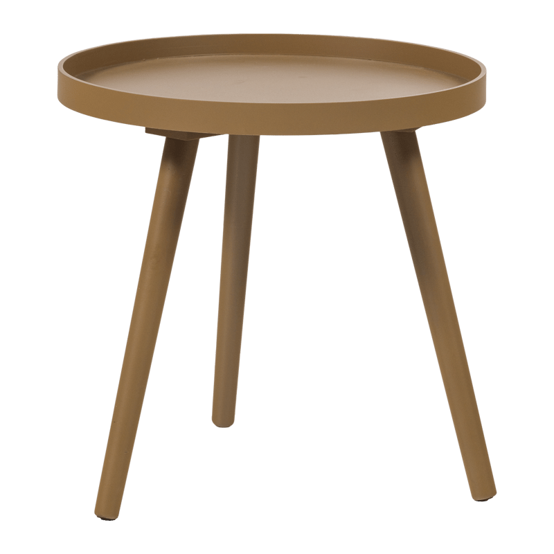 Sidobord Sasha 41 cm Rund - Honungsgul - Möbler - Bord & matgrupp - Avlastningsbord & sidobord - Lampbord & sidobord