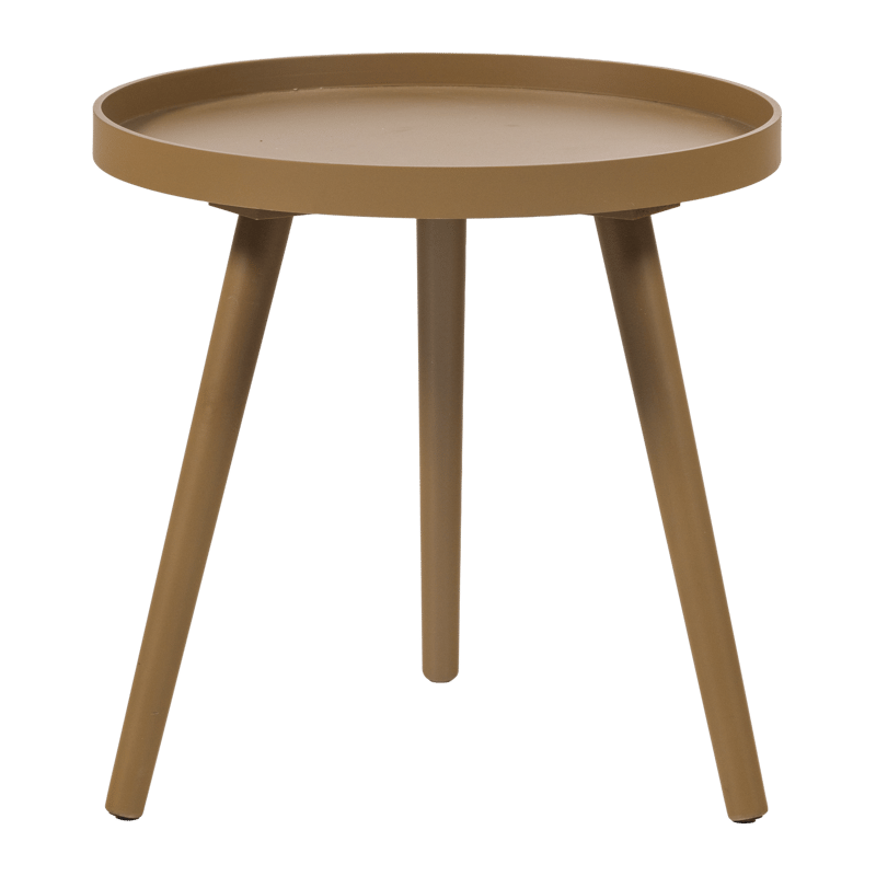 Sidobord Sasha 41 cm Rund, Honungsgul