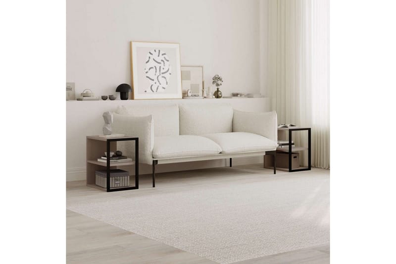 Sidobord Set Kelinmoor Ljus Mocha - Ljus Mocha - Möbler - Bord & matgrupp - Avlastningsbord & sidobord - Lampbord & sidobord