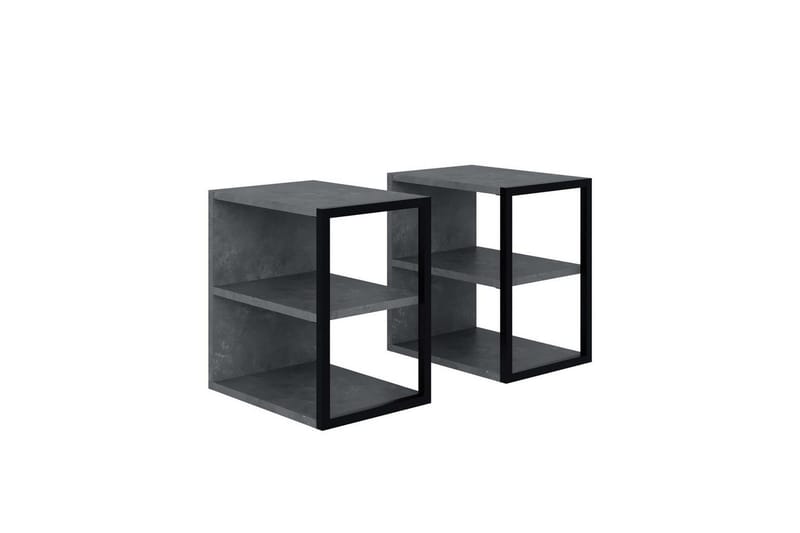 Sidobord Set Kelinmoor Retro Grå, Retro Grå