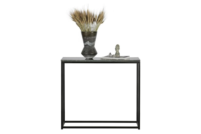 Sidobord Sneha 90 cm - Marmor/Svart - Konsolbord & hallbord - Avlastningsbord & sidobord - Hallförvaring