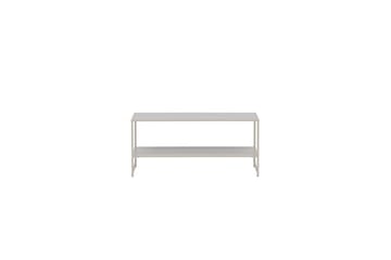 Sidobord Staal - Beige, 102x43x45 - Möbler - Bord & matgrupp - Avlastningsbord & sidobord - Lampbord & sidobord