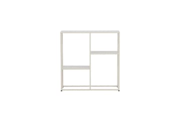 Sidobord Staal - Beige, 26x80x80 - Möbler - Bord & matgrupp - Avlastningsbord & sidobord - Lampbord & sidobord