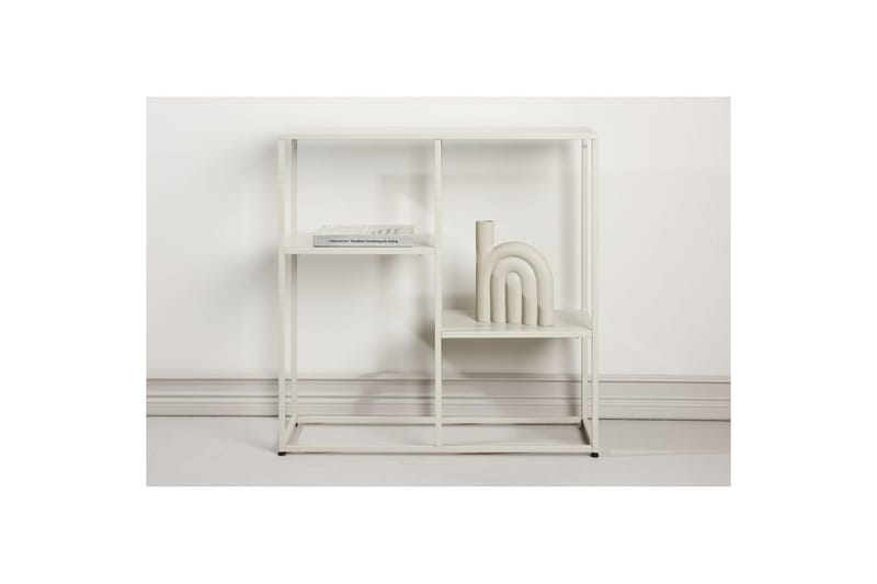 Sidobord Staal - Beige, 26x80x80 - Möbler - Bord & matgrupp - Avlastningsbord & sidobord - Lampbord & sidobord