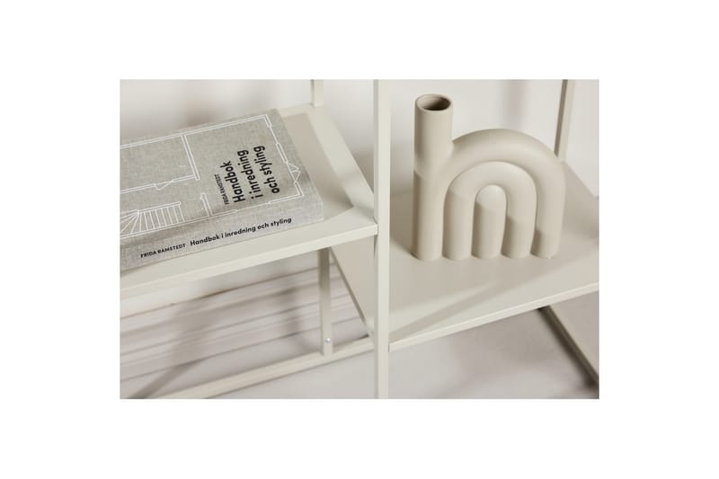 Sidobord Staal - Beige, 26x80x80 - Möbler - Bord & matgrupp - Avlastningsbord & sidobord - Lampbord & sidobord