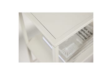 Sidobord Staal - Beige, 26x80x80 - Möbler - Bord & matgrupp - Avlastningsbord & sidobord - Lampbord & sidobord