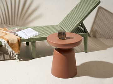 Sidobord Tofet - Guldbrun - Utemöbler & utemiljö - Utebord & trädgårdsbord - Sidobord utomhus