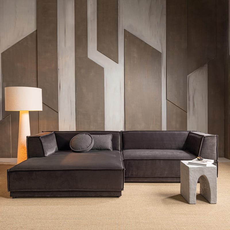 Sidobord Tovi 40 cm - Grå - Möbler - Bord & matgrupp - Avlastningsbord & sidobord - Lampbord & sidobord