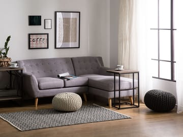 Sidobord Troy - Taupe - Möbler - Bord & matgrupp - Avlastningsbord & sidobord - Brickbord & småbord