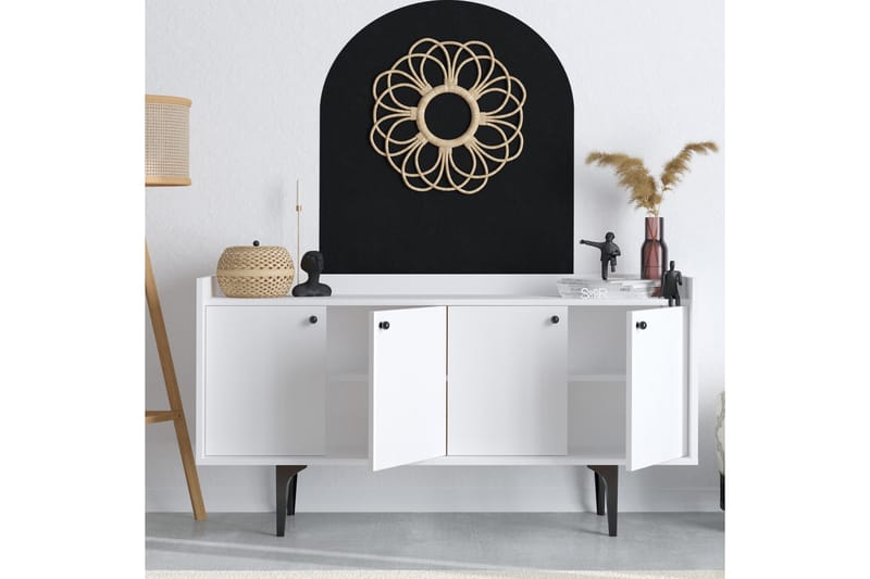 Sidobord Urgby 150x80 cm - Vit - Möbler - Bord & matgrupp - Avlastningsbord & sidobord - Konsolbord & hallbord