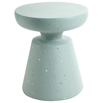 Sidobord utomhus Mincio 45 cm Terrazzoeffekt - Grön - Utemöbler & utemiljö - Utebord & trädgårdsbord - Sidobord utomhus