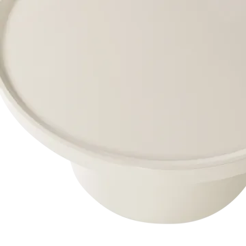 Sidobord Veluna 70 cm Rund - Sand - Möbler - Bord & matgrupp - Avlastningsbord & sidobord - Brickbord & småbord