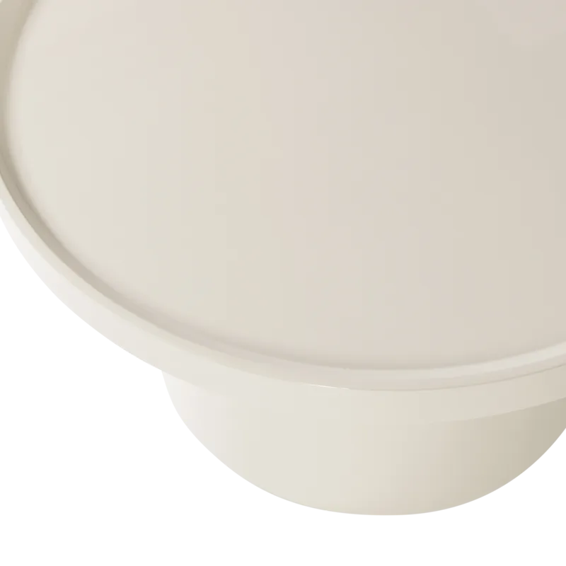 Sidobord Veluna 70 cm Rund - Sand - Möbler - Bord & matgrupp - Avlastningsbord & sidobord - Brickbord & småbord