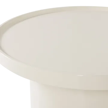 Sidobord Veluna 70 cm Rund - Sand - Möbler - Bord & matgrupp - Avlastningsbord & sidobord - Brickbord & småbord