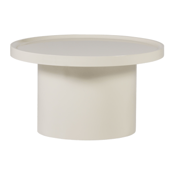 Sidobord Veluna 70 cm Rund - Sand - Möbler - Bord & matgrupp - Avlastningsbord & sidobord - Lampbord & sidobord