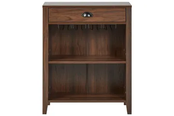 Sidobord Walkerston Mörkt trä - Mörkt trä - Möbler - Bord & matgrupp - Avlastningsbord & sidobord - Lampbord & sidobord