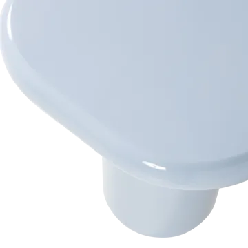 Sidobord Zava 50 cm - Ljusblå - Möbler - Bord & matgrupp - Avlastningsbord & sidobord - Lampbord & sidobord