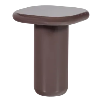 Sidobord Zava 50 cm - Mörkbrun - Möbler - Bord & matgrupp - Avlastningsbord & sidobord - Brickbord & småbord