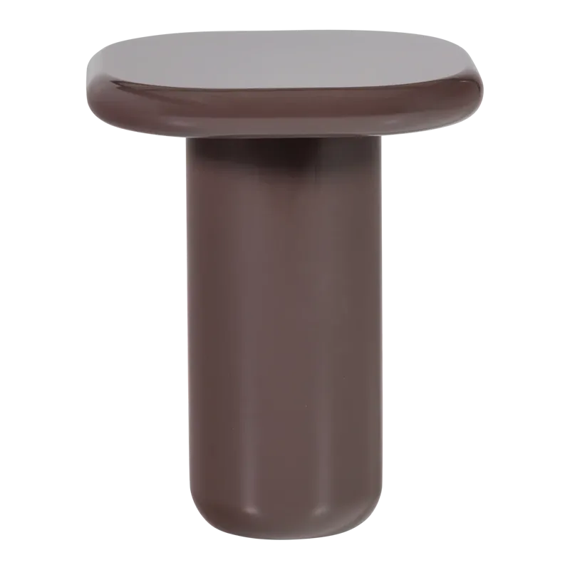 Sidobord Zava 50 cm - Mörkbrun - Möbler - Bord & matgrupp - Avlastningsbord & sidobord - Brickbord & småbord