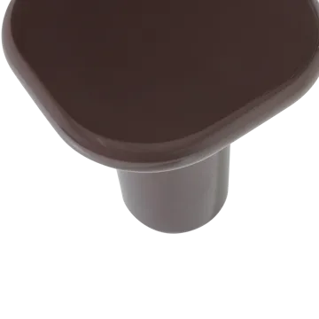 Sidobord Zava 50 cm - Mörkbrun - Möbler - Bord & matgrupp - Avlastningsbord & sidobord - Lampbord & sidobord