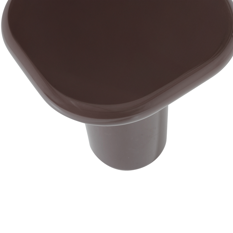 Sidobord Zava 50 cm - Mörkbrun - Möbler - Bord & matgrupp - Avlastningsbord & sidobord - Brickbord & småbord