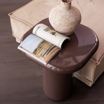 Sidobord Zava 50 cm - Mörkbrun - Möbler - Bord & matgrupp - Avlastningsbord & sidobord - Brickbord & småbord