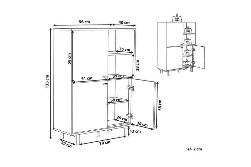 Sidobord Paramount - Möbler - Bord & matgrupp - Avlastningsbord & sidobord - Lampbord & sidobord