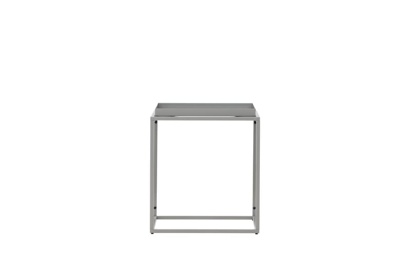 Sidobord Porto 45x45 cm Mörkgrå - Venture Home - Lampbord & sidobord - Brickbord & småbord