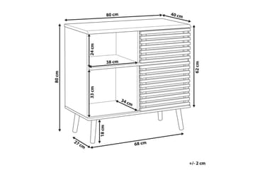 Sidobord Perth - Möbler - Bord & matgrupp - Avlastningsbord & sidobord - Lampbord & sidobord