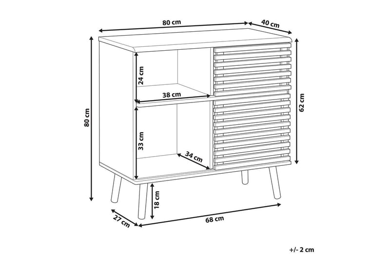 Sidobord Perth - Möbler - Bord & matgrupp - Avlastningsbord & sidobord - Lampbord & sidobord