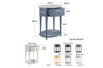 Sidobord/Avslutningsbord Aurora - Möbler - Bord & matgrupp - Avlastningsbord & sidobord - Lampbord & sidobord