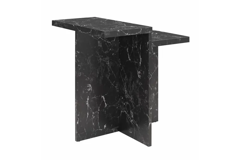 Sidobord/Avslutningsbord Brielle Svart marmor - Svart marmor - Möbler - Bord & matgrupp - Avlastningsbord & sidobord - Lampbord & sidobord