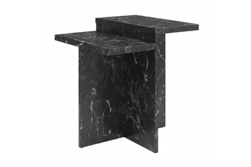 Sidobord/Avslutningsbord Brielle Svart marmor - Svart marmor - Möbler - Bord & matgrupp - Avlastningsbord & sidobord - Lampbord & sidobord