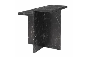Sidobord/Avslutningsbord Brielle Svart marmor - Svart marmor - Möbler - Bord & matgrupp - Avlastningsbord & sidobord - Lampbord & sidobord