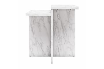 Sidobord/Avslutningsbord Brielle Vit Marmor - Vit Marmor - Möbler - Bord & matgrupp - Avlastningsbord & sidobord - Lampbord & sidobord