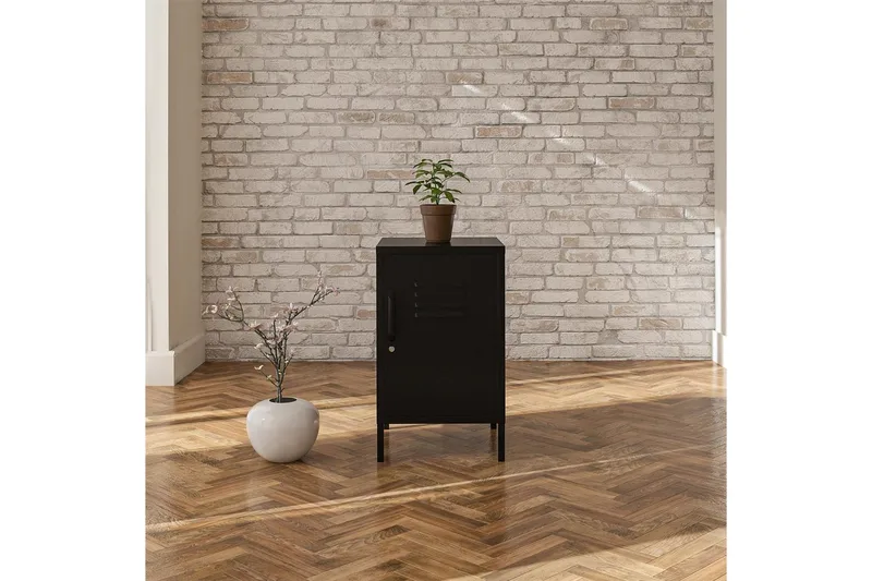 Sidobord/Avslutningsbord Mission District Svart - Svart - Möbler - Bord & matgrupp - Avlastningsbord & sidobord - Lampbord & sidobord