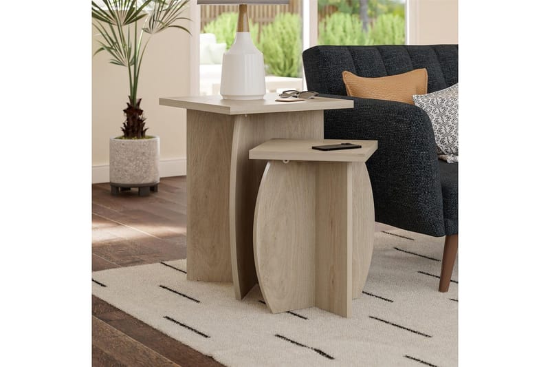 Sidobord/Avslutningsbord Voler Set - Möbler - Bord & matgrupp - Avlastningsbord & sidobord - Lampbord & sidobord