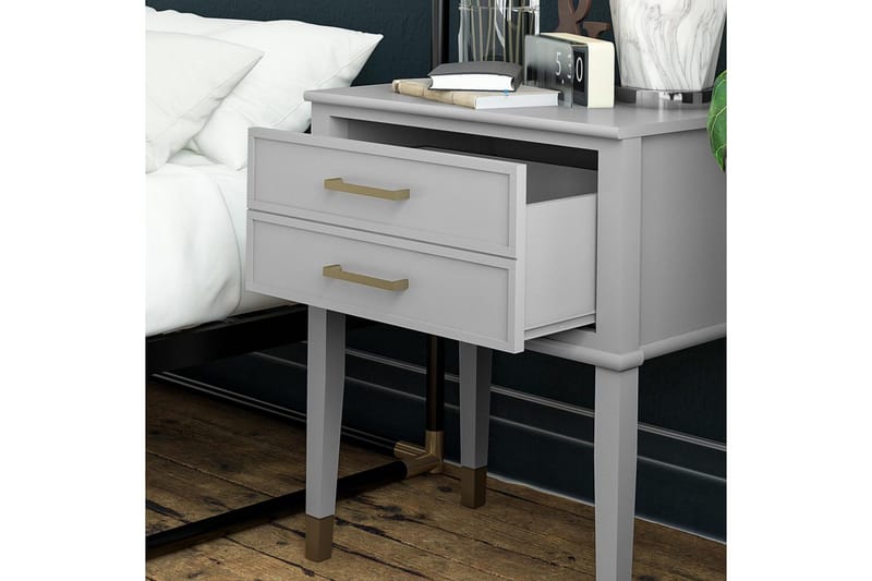 Sidobord/Avslutningsbord Westerleigh Duvgrå - Duvgrå - Möbler - Bord & matgrupp - Avlastningsbord & sidobord - Lampbord & sidobord
