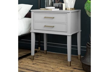 Sidobord/Avslutningsbord Westerleigh Duvgrå - Duvgrå - Möbler - Bord & matgrupp - Avlastningsbord & sidobord - Lampbord & sidobord