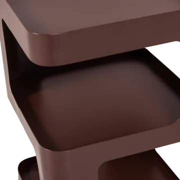 Sidobord/Nattduksbord Riv 35 cm - Lila/Brun - Möbler - Bord & matgrupp - Avlastningsbord & sidobord - Sängbord & nattduksbord