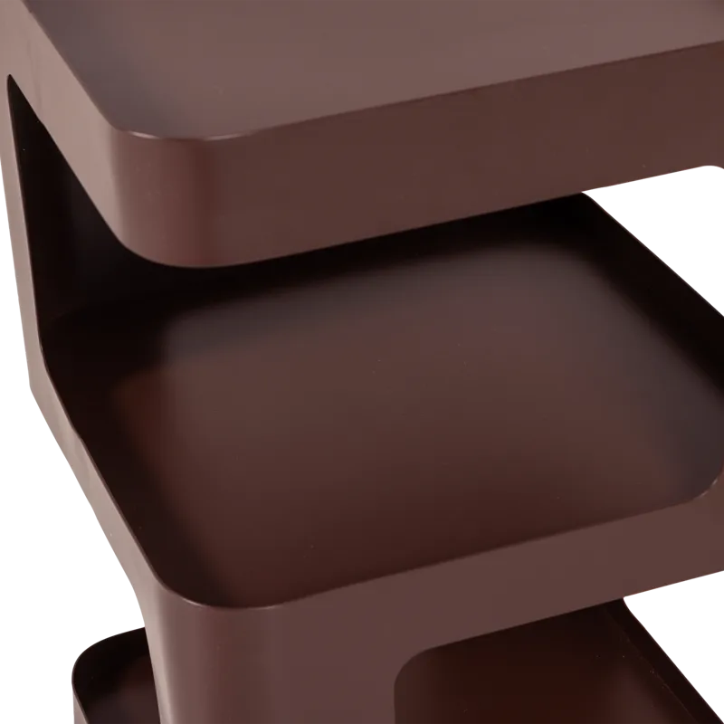 Sidobord/Nattduksbord Riv 35 cm - Lila/Brun - Möbler - Bord & matgrupp - Avlastningsbord & sidobord - Sängbord & nattduksbord