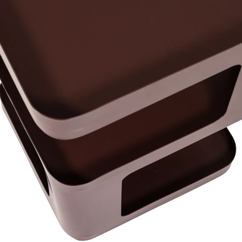 Sidobord/Nattduksbord Riv 35 cm - Lila/Brun - Möbler - Bord & matgrupp - Avlastningsbord & sidobord - Sängbord & nattduksbord