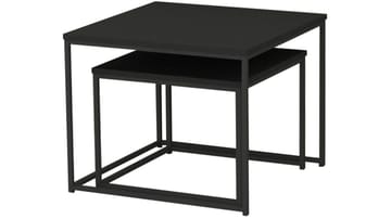 Sidobordset Kapelvej Fyrkant Omonterad - Svart - Möbler - Bord & matgrupp - Avlastningsbord & sidobord - Satsbord