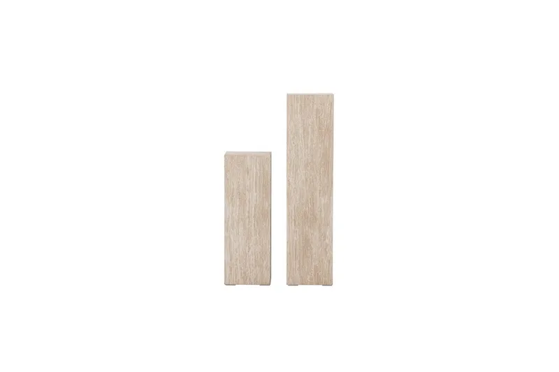 Sidobordset VIND Ramsvik 2st Rektangulära 95 cm/65 cm, Beige