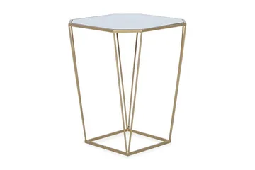 Sierra Sidobord 2 St 45|35 cm - Guld - Möbler - Bord & matgrupp - Avlastningsbord & sidobord - Brickbord & småbord