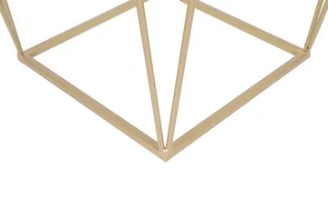 Sierra Sidobord 2 St 45|35 cm - Guld - Möbler - Bord & matgrupp - Avlastningsbord & sidobord - Brickbord & småbord