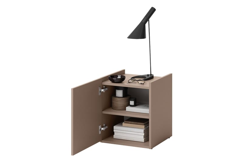 Sigmana Sängbord 42 cm - Brun - Möbler - Bord & matgrupp - Avlastningsbord & sidobord - Sängbord & nattduksbord