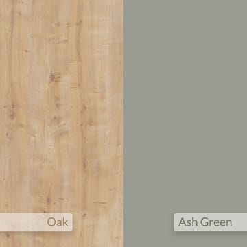 Silena Sängbord 40 cm - Ash Green och Sapphire Oak - Möbler - Bord & matgrupp - Avlastningsbord & sidobord - Sängbord & nattduksbord